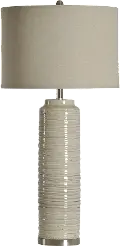 Cream Ceramic Table Lamp
