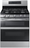 NX58M6850SS Samsung 5.8 cu. ft. Freestanding Gas Range - Stainless Steel-1