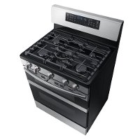 NX58M6850SS Samsung Double Oven Gas Range - 5.8 cu. ft. Stainless Steel-2