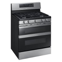 NX58M6850SS Samsung Double Oven Gas Range - 5.8 cu. ft. Stainless Steel-3