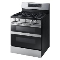 NX58M6850SS Samsung Double Oven Gas Range - 5.8 cu. ft. Stainless Steel-4