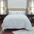 White Cotton King Quilt Bedding Collection - Carly