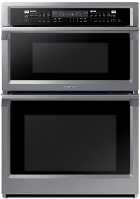 NQ70M6650DS Samsung 30 Inch Smart Convection Combination Wall Oven with Microwave - 7.0 cu. ft. Stainless Steel