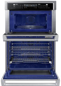 NQ70M6650DS Samsung 30 Inch Smart Convection Combination Wall Oven with Microwave - 7.0 cu. ft. Stainless Steel-4