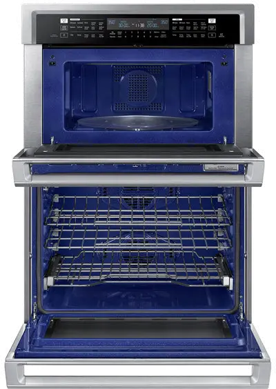 NQ70M6650DS Samsung 7 cu ft Combination Wall Oven with Microwave - 30 Inch Stainless Steel-4