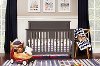 Slate Gray Classic 4-in-1 Convertible Crib - Autumn