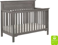 Slate Gray Classic 4-in-1 Convertible Crib - Autumn-2
