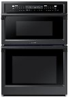 NQ70M6650DG Samsung 30 Inch Smart Convection Combination Wall Oven with Microwave - 7.0 cu. ft. Black Stainless Steel