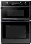 NQ70M6650DG Samsung 7 cu ft Combination Wall Oven - Black Stainless Steel 30 Inch