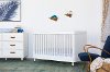 Classic White 3-in-1 Convertible Crib - Tanner-2