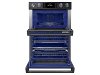NQ70M7770DG Samsung 30 Inch Electric Dual Convection and Steam Cook Flex Duo Wall Oven with Built-In Microwave - Black Stainless Steel-3