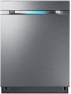 DW80M9960US Samsung Top Control Dishwasher with Stainless Steel Tub and WaterWall Wash System WIFI - Stainless Steel