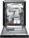 DW80M9960UG Samsung Black Stainless Steel Dishwasher with Stainless Steel Tub and WaterWall Wash System WIFI-2
