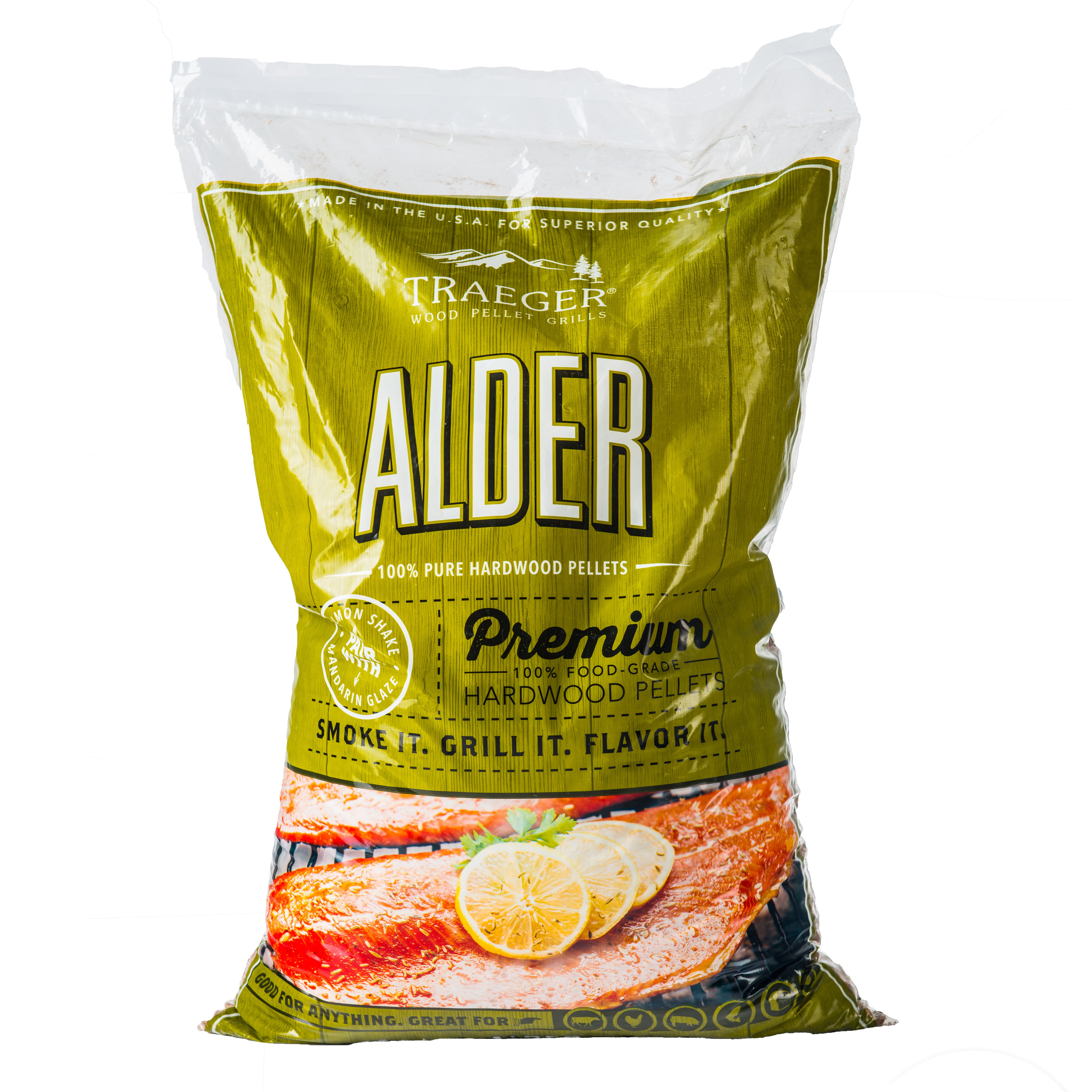 PEL307 Traeger Grill Alder Pellets 20 lb Bag-1