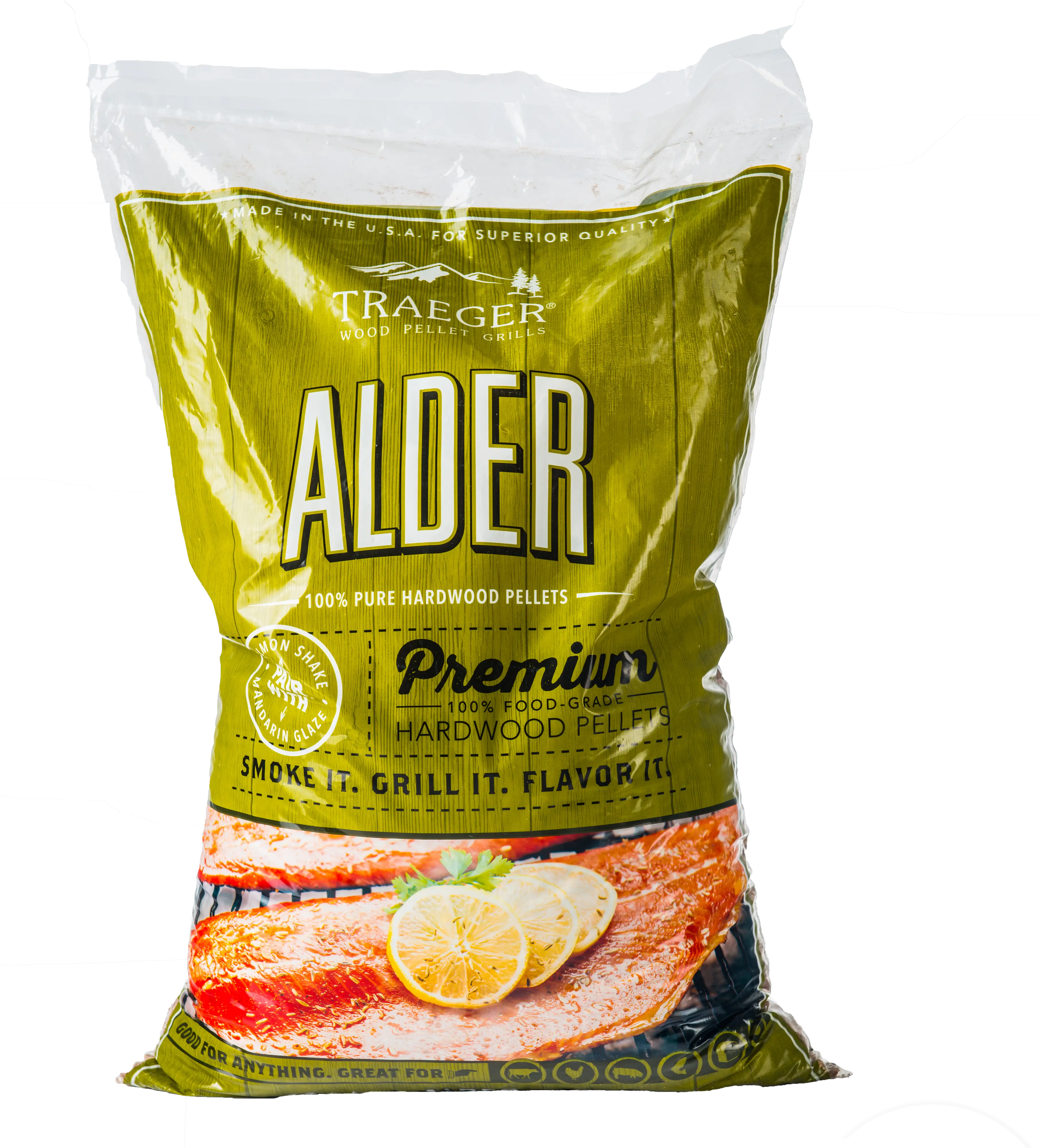 PEL307 Traeger Grill Alder Pellets 20 lb Bag-1