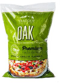 PEL310 Traeger Grill Oak Pellets 20 lb Bag