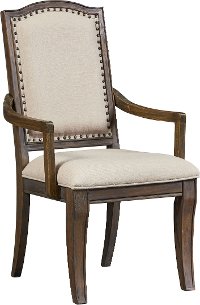 Havana Upholstered Dining Arm Chair - Parliament