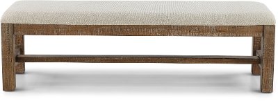 Ash Upholstered Bench - Interlude II