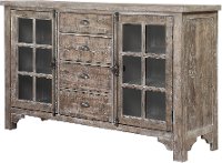 Weathered Pine Dining Server - Interlude II