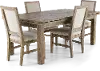 Clearance Interlude II Weathered Pine 5 Piece Dining Room Set