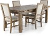 Weathered Pine 5 Piece Dining Set - Interlude II