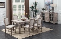 Weathered Pine Gray 5 Piece Dining Room Set - Interlude II-2