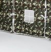 Twin Chocolate and Camo Tent Bed with Slide-2