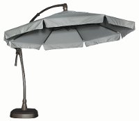 Cantilever Outdoor Patio Cantilever Umbrella with Base