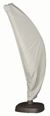 Cantilever Outdoor Patio Cantilever Umbrella with Base-2