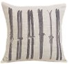Printed Skis Throw Pillow