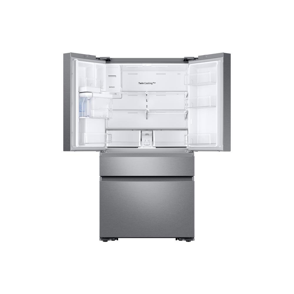 RF23M8070SR Samsung 22.6 cu ft Counter Depth French Door Refrigerator with FlexZone Drawer - 36 Inch Stainless Steel-3