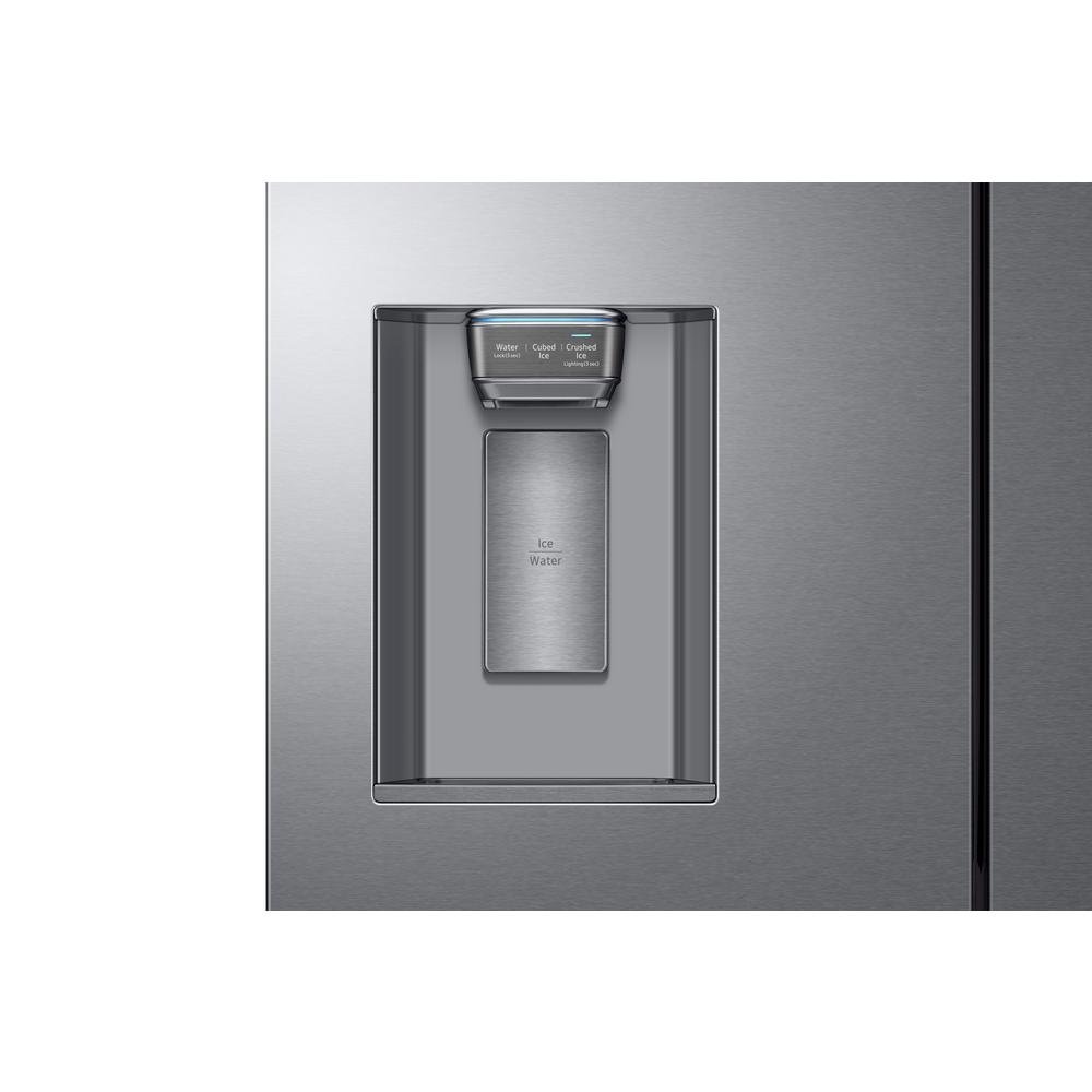 RF23M8070SR Samsung 22.6 cu ft Counter Depth French Door Refrigerator with FlexZone Drawer - 36 Inch Stainless Steel-4