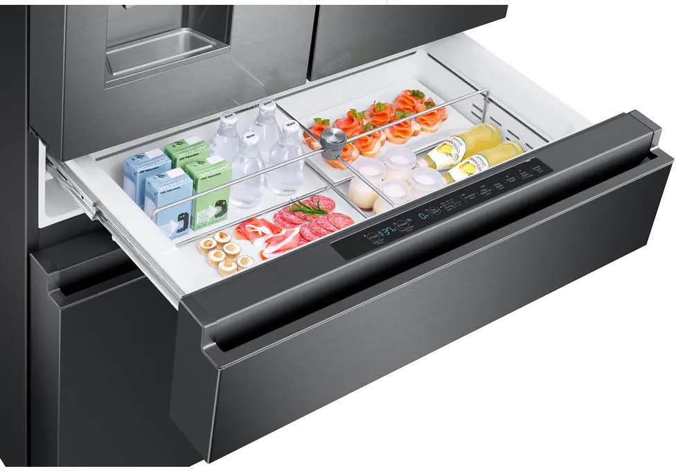 RF23M8070SG Samsung 22.6 cu ft 4 Door Refrigerator - Counter Depth Black Stainless Steel-5