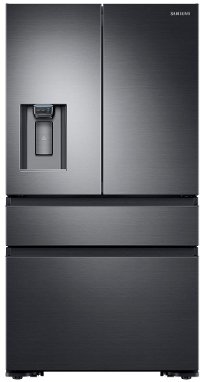 RF23M8070SG Samsung Counter Depth French Door Smart Refrigerator with FlexZone Drawer - 22.6 cu. ft., 36 Inch Black Stainless Steel