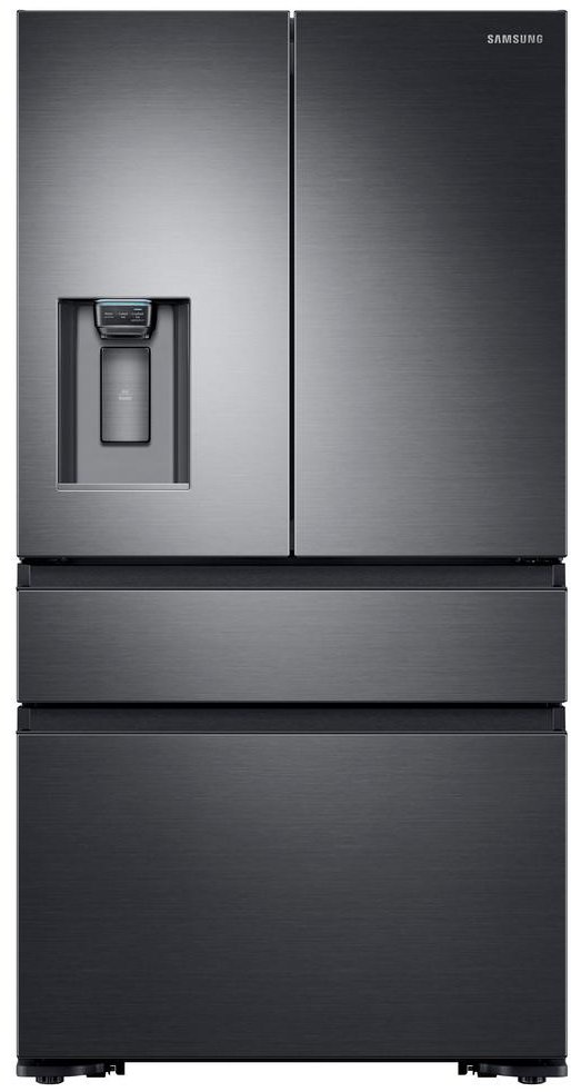 RF23M8070SG Samsung2 2.6 cu ft Counter Depth French Door Refrigerator with FlexZone Drawer - 36 W Black Stainless Steel-1