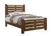 Barley Brown Rustic Contemporary Full Bed - Logan-2