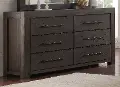 Heath Basalt Gray Casual Classic Dresser