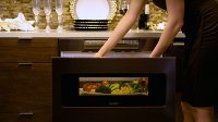 SMD-2470AH Sharp Microwave Drawer - 1.2 cu. ft. Black Stainless Steel-5