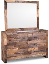 Tri-Color Pine Modern Rustic Dresser - Boardwalk