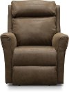 Taupe Manual Rocker Recliner - Radiate