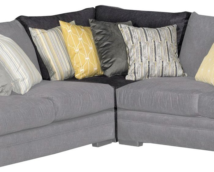 Piccolo Charcoal Gray Corner Piece