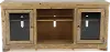 Willow 68 Inch Distressed Gray Brown TV Stand