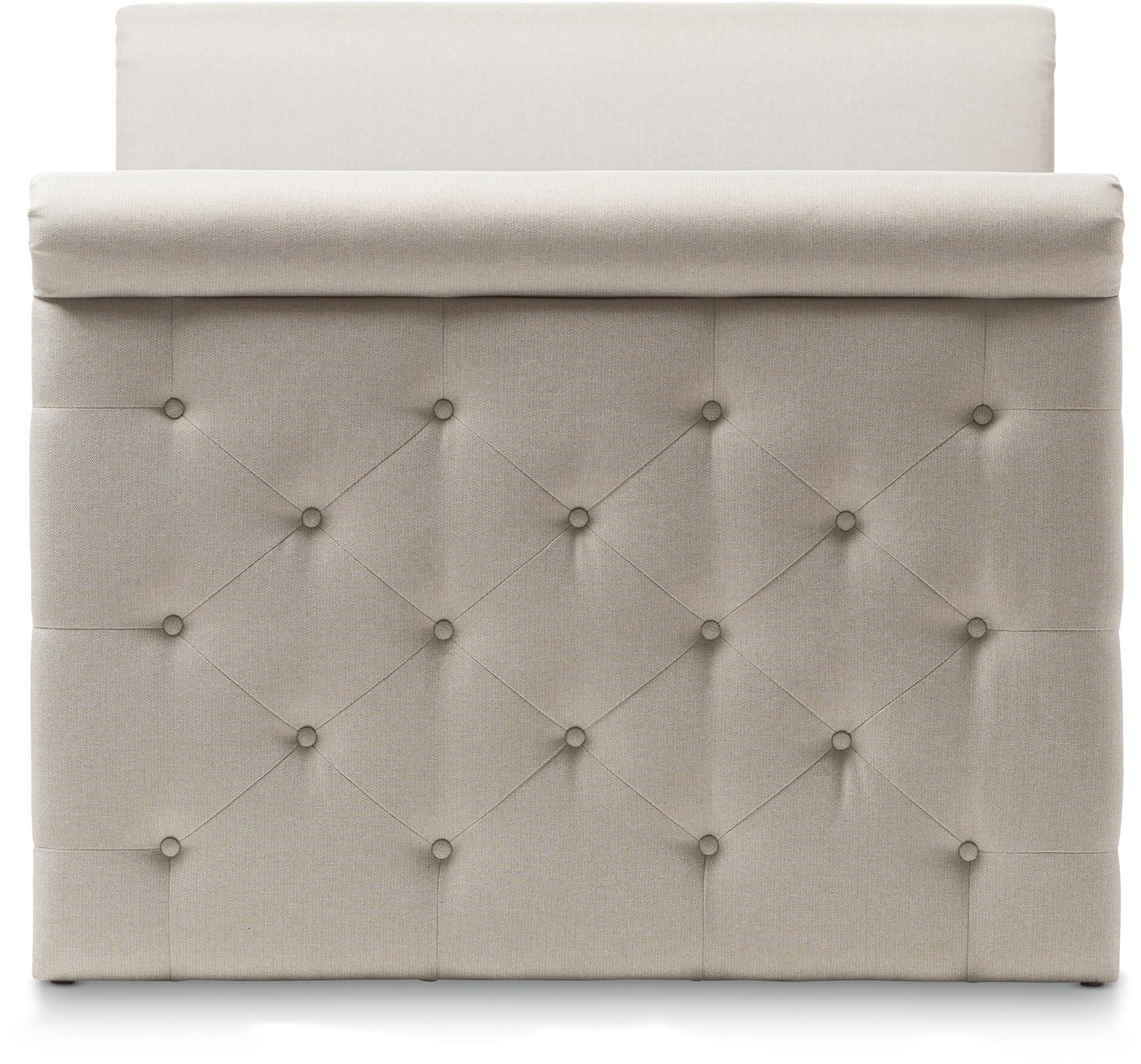 Modern Light Beige Tufted Twin Daybed - Swamson-6
