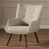 7041-RCW Taupe Mid-Century Upholstered Armchair - Nola-6