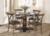 Chestnut 5 Piece Dining Set - Braxton