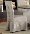 Clearance Dove Gray Parsons Dining Chair - Muses