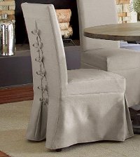 Dove Gray Parsons Dining Chair - Muses
