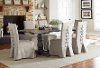 Dove Gray 5 Piece Dining Set with Parsons Chair - Muses