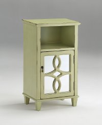 Antique Moss Green End Table - Maisie