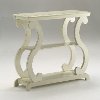 Modern Contemporary Ivory White End Table - Lucy